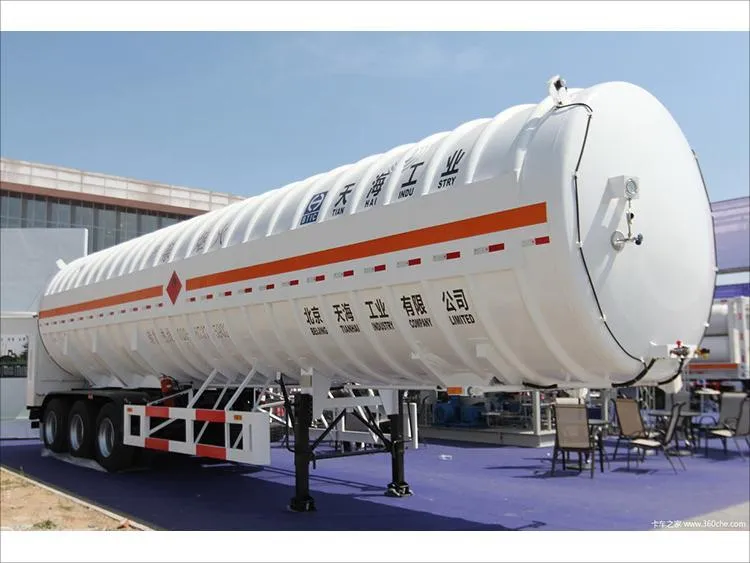 Semi-trare-trailer cryogénique