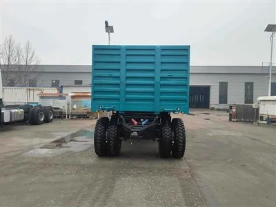 Remorque de transport de type panier de fleurs